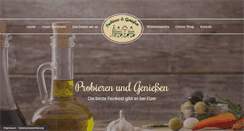 Desktop Screenshot of probieren-geniessen.de
